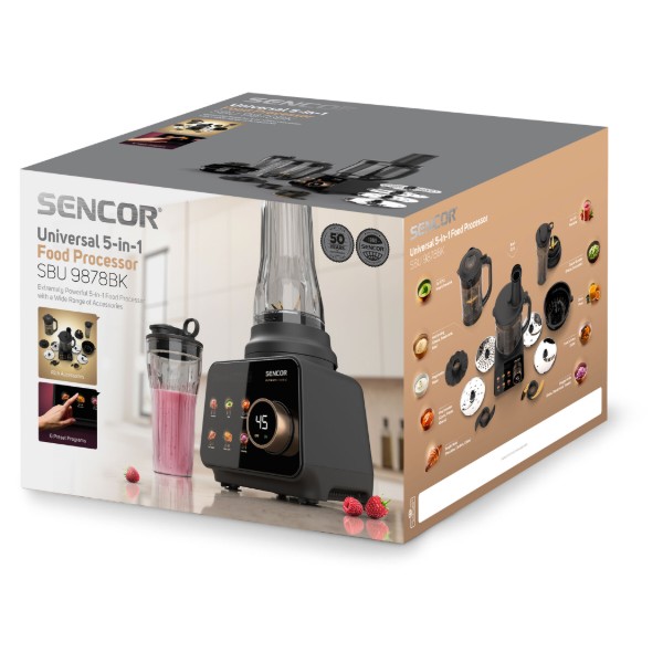 Фото - Кухонный комбайн Sencor SBU 9878BK